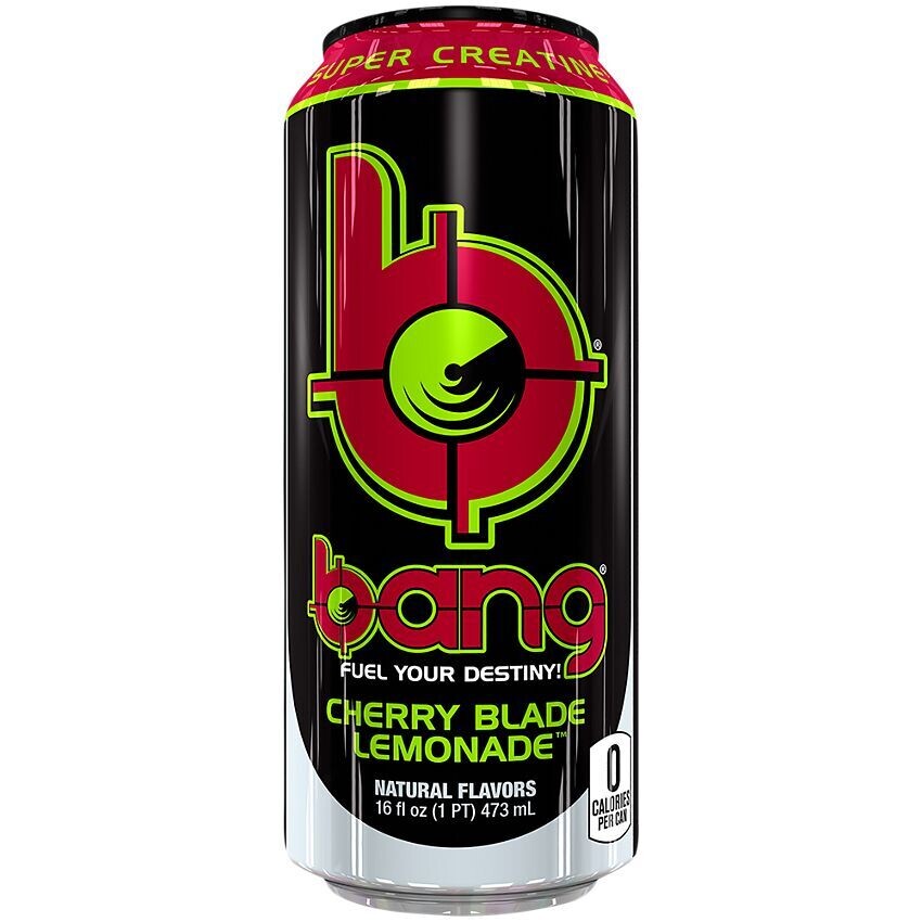 Bang Potent Brain and Body Fuel Cherry Blade Lemonade Super Creatine