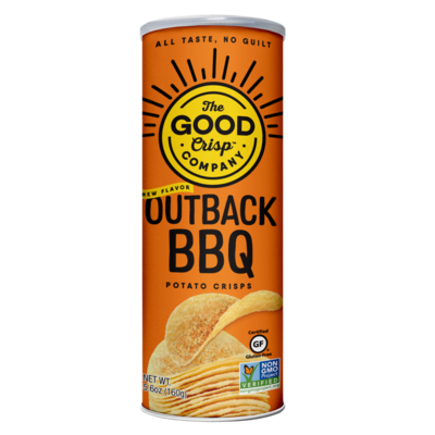 The Good Crisp Company Outback BBQ Potato Crisps