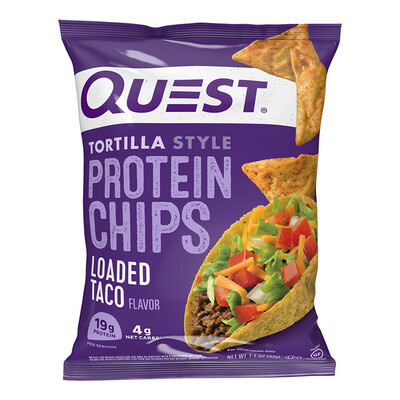 Quest Tortilla Style Protein Chips Loaded Taco