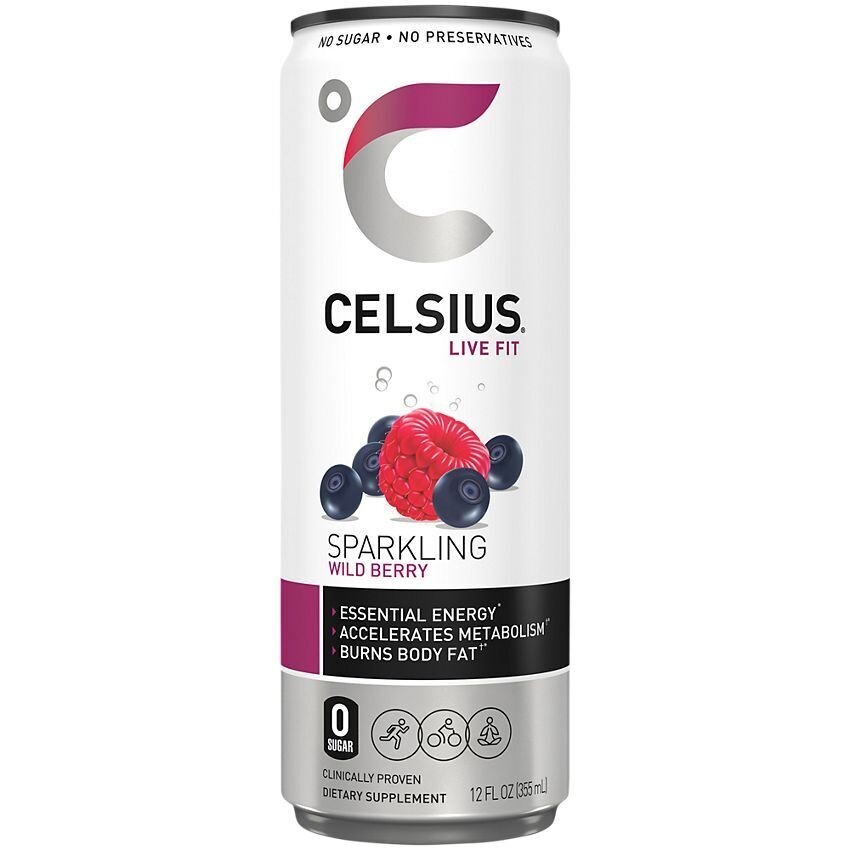 Celsius Live Fit Sparkling Wild Berry