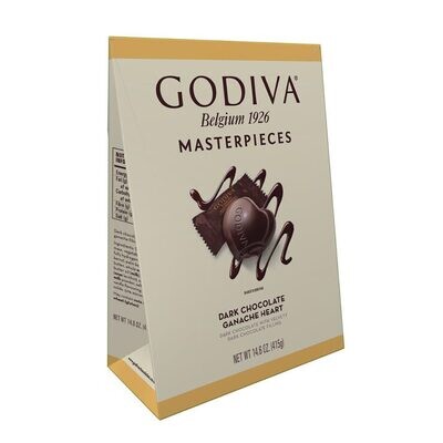 Godiva Masterpieces Dark Chocolate Ganache Heart 14.8 oz