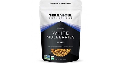 Terrasoul Dried White Mulberries