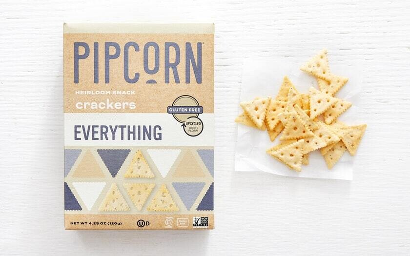 Pipcorn Heirloo Snack Crackers Everything Gluten Free