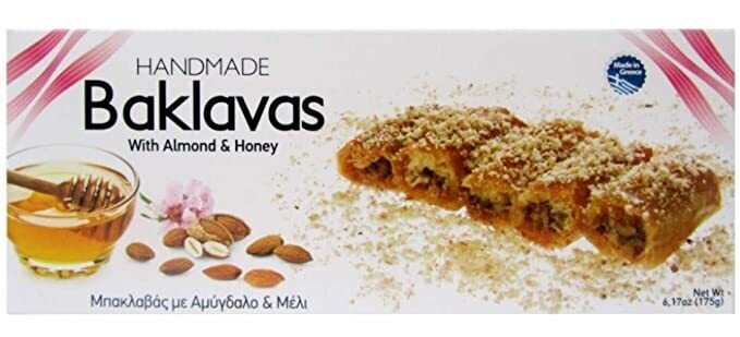 Handmade Baklavas with Almond & Honey