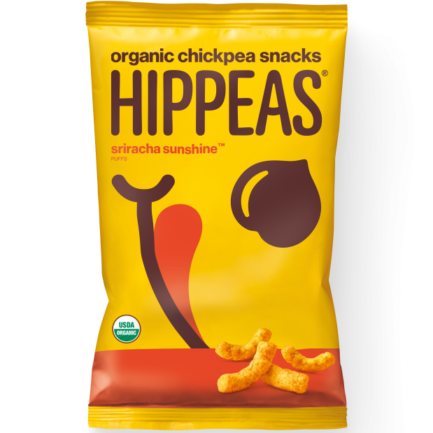 Hippeas Organic Chickpeas Snack Sriracha Sunshine Puffs