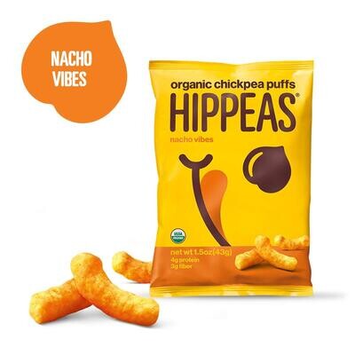 Hippeas Organic Chickpeas Snacks Nacho Cheese Puffs