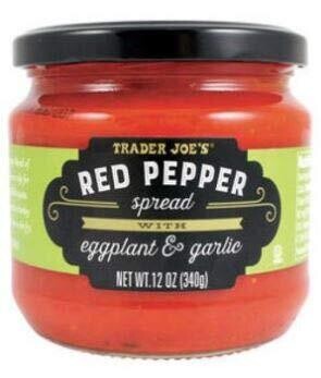 Trader Joe's Red Pepper Spread Eggplant & Garlic