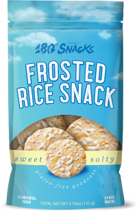 180 Snacks Frosted Rice Snack 12 Pack