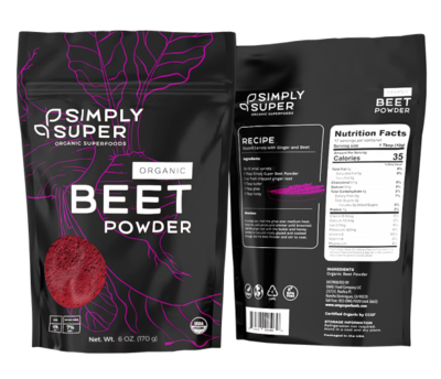 Simply Super Organic Superfoods Beet Powder