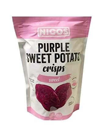 Nicos Purple Sweet Potato Crisps Sweet Gluten Free