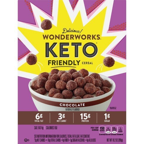 Delicious! Wonderworks Keto Friendly Cereal Chocolate