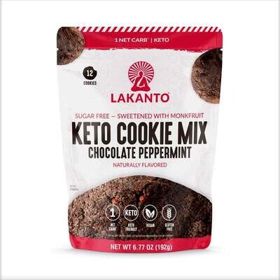 Lakanto Keto Cookie Mix Chocolate Peppermint
