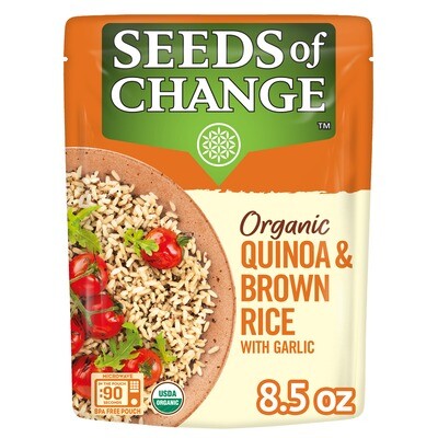 Seeds of Change Organic Quinoa and Brown Rice with Garlic