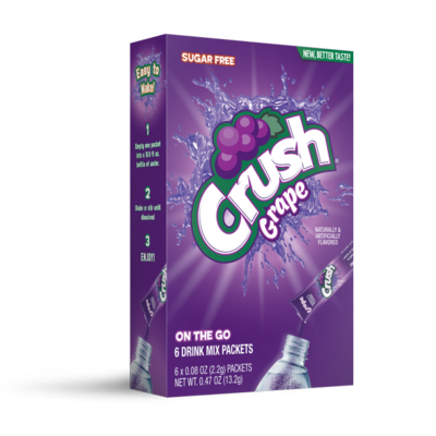 Crush Grape  Sugar Free On the Go Drink Mix