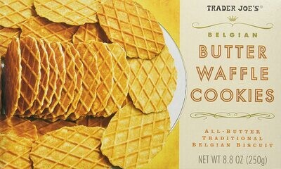 Trader Joe's Belgian Butter Waffle Cookies