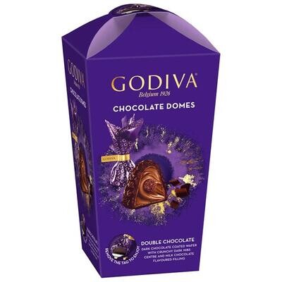 Godiva Chocolate Domes Dark Chocolate Double Chocolate