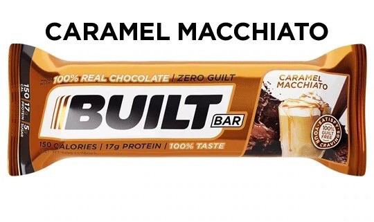Built Bar Zero Guilt Protein Bar Caramel Macchiato 
