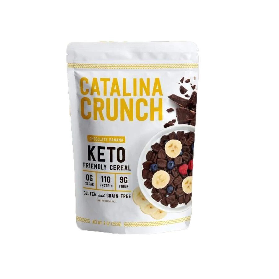 Catalina Crunch Chocolate Banana KETO Friendly Cereal Gluten Free