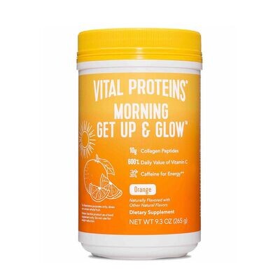 Vital Proteins Morning Get Up & Glow Collagen and Vitamin C Orange