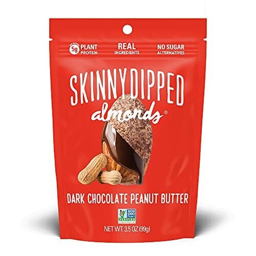 Skinny Dipped Almonds Dark Chocolate Peanut Butter