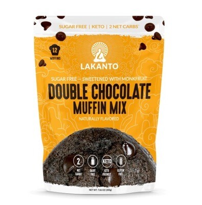 Lakanto Double Chocolate Muffin Mix Sugar Free