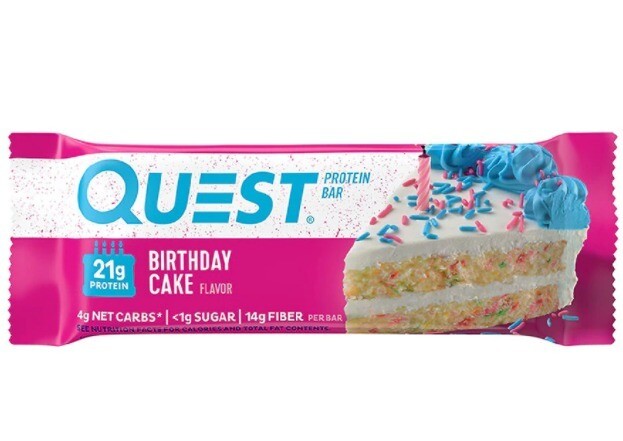 Quest Chocolate Birthday Cake Protein Bar