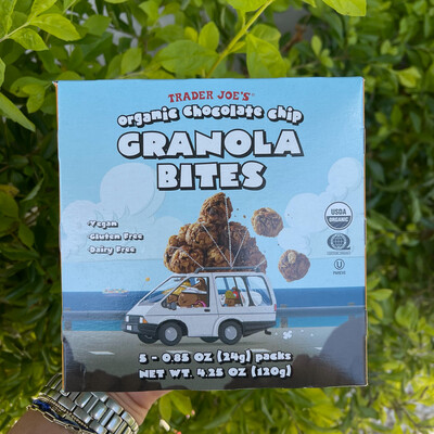 Trader Joe's Organic Chocolate Chip Granola Bites