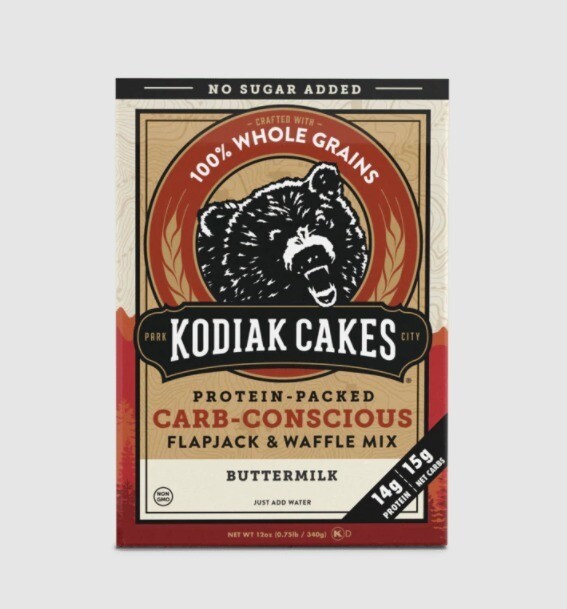 Kodiak Cakes Carb Conscious Buttermilk Protein Pancakes NO SUGAR ADDED