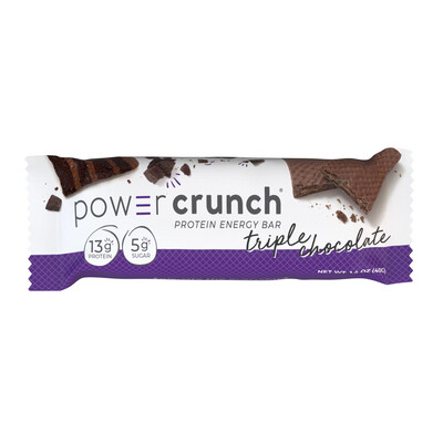 Power Crunch Protein Energy Bar Triple Chocolate