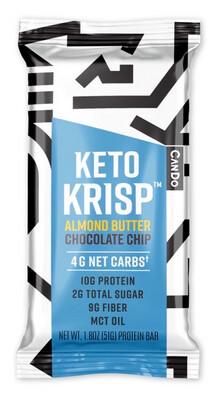 CanDo Keto Crisp Almond Butter Chocolate Chip