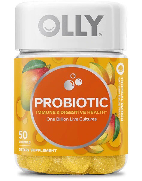 Olly Probiotic Immune & Digestive Health One Billion Cultures