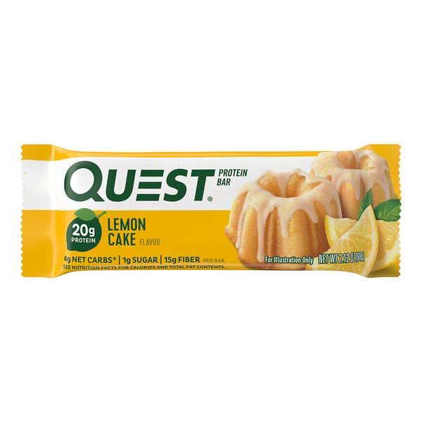 Quest Lemon Cake Protein Bars