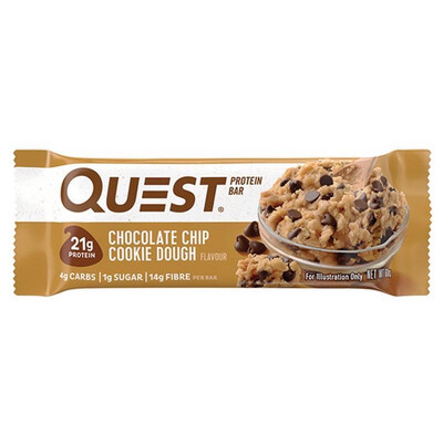 Quest Chocolate Chip Cookie Dough Protein Bar