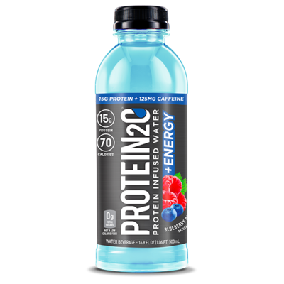 Protein2O Protein Infused Water + Energy Blueberry Raspberry