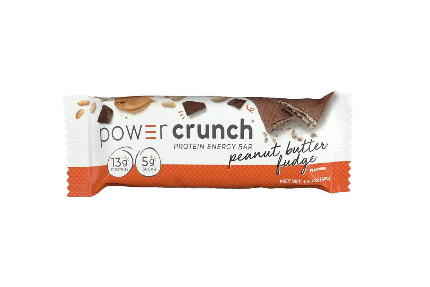 Power Crunch Protein Energy Bar Peanut Butter Fudge 5 PACK 