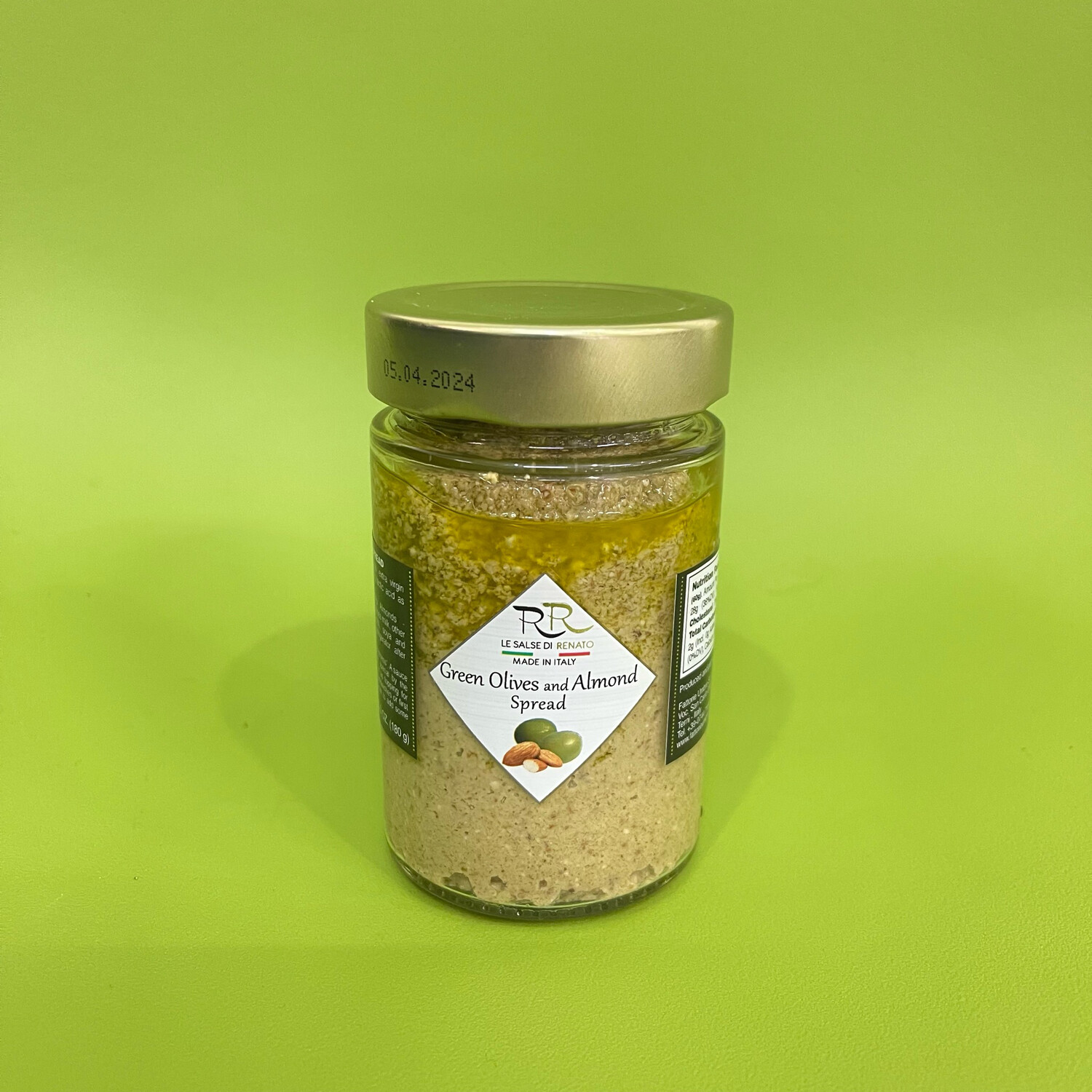 Le Salse De Renato Green Olives and Almond Spread