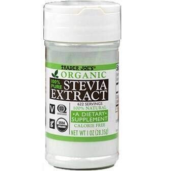 Trader Joe’s Organic Stevia Extract