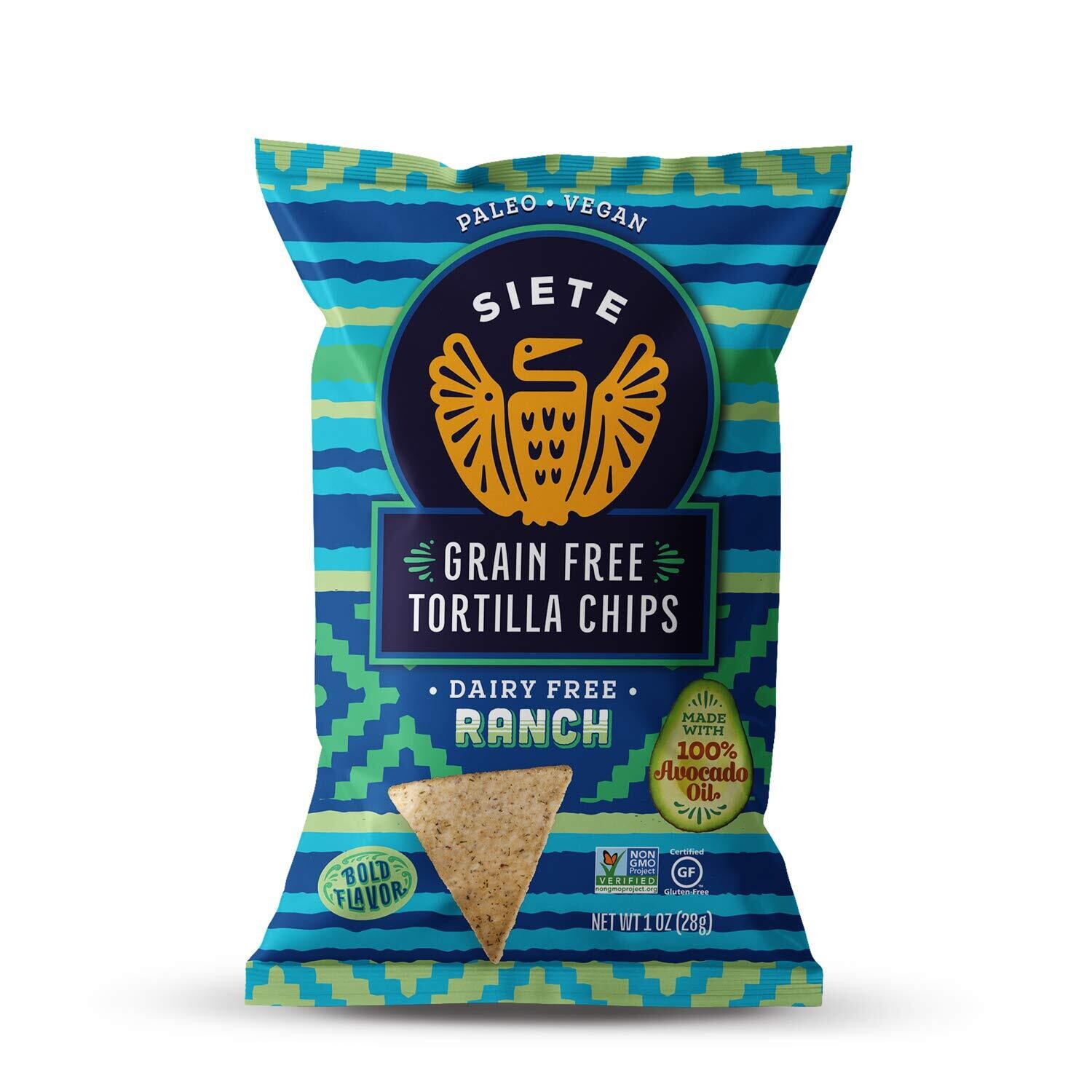 Siete Foods Grain Free Tortillas Chips Ranch