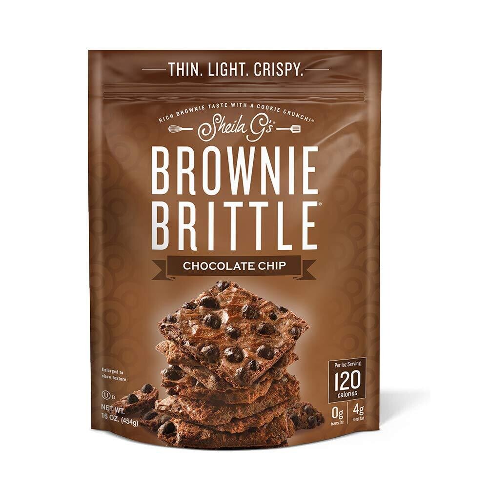 Sheila G's Brownie Brittle Chocolate Chip LARGE Bag 16 oz