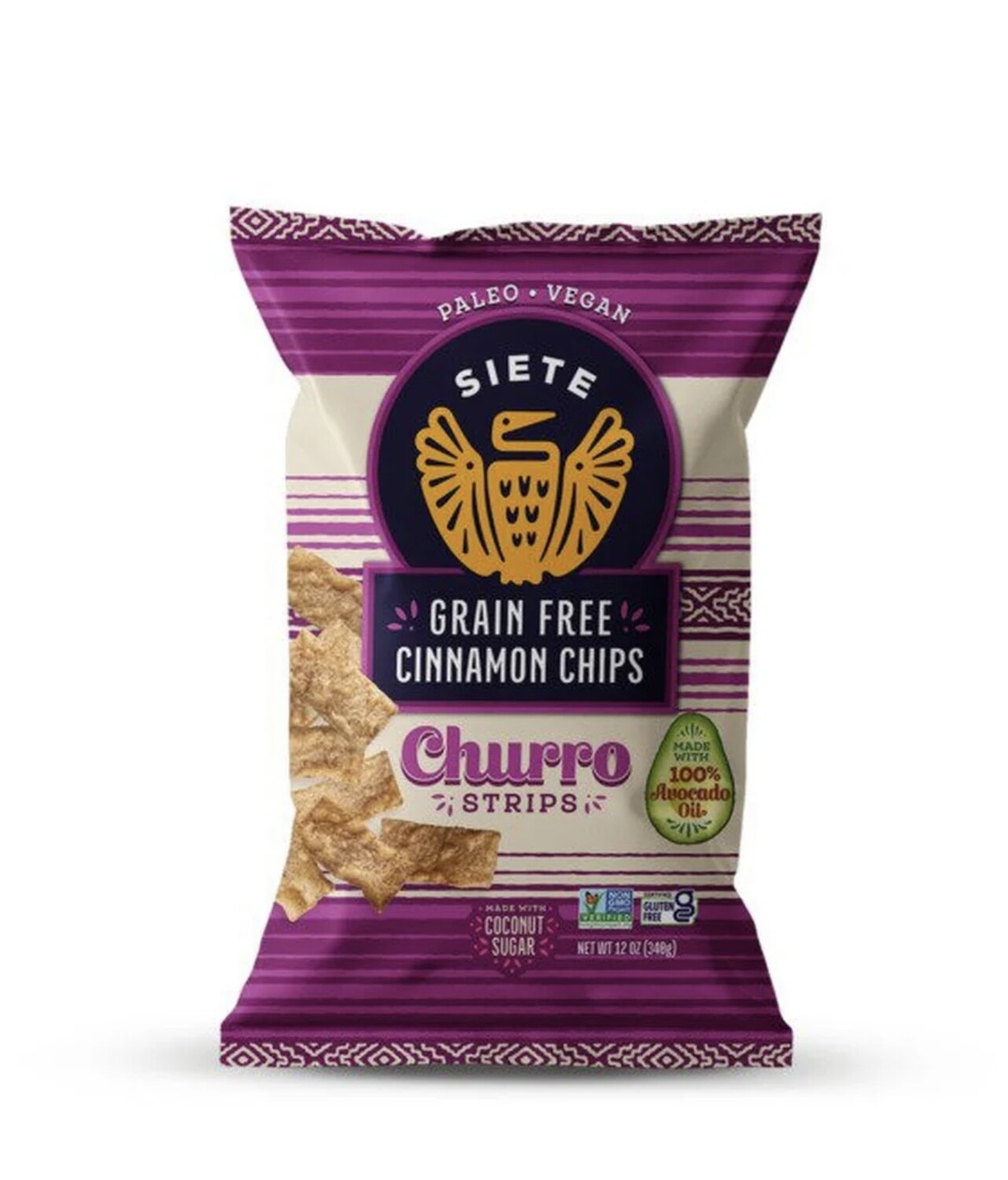 Siete Foods Grain Free Cinnamon Churro Strips 12 oz