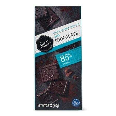 Sam’s Choice Premium European Dark Chocolate 85% Cocoa