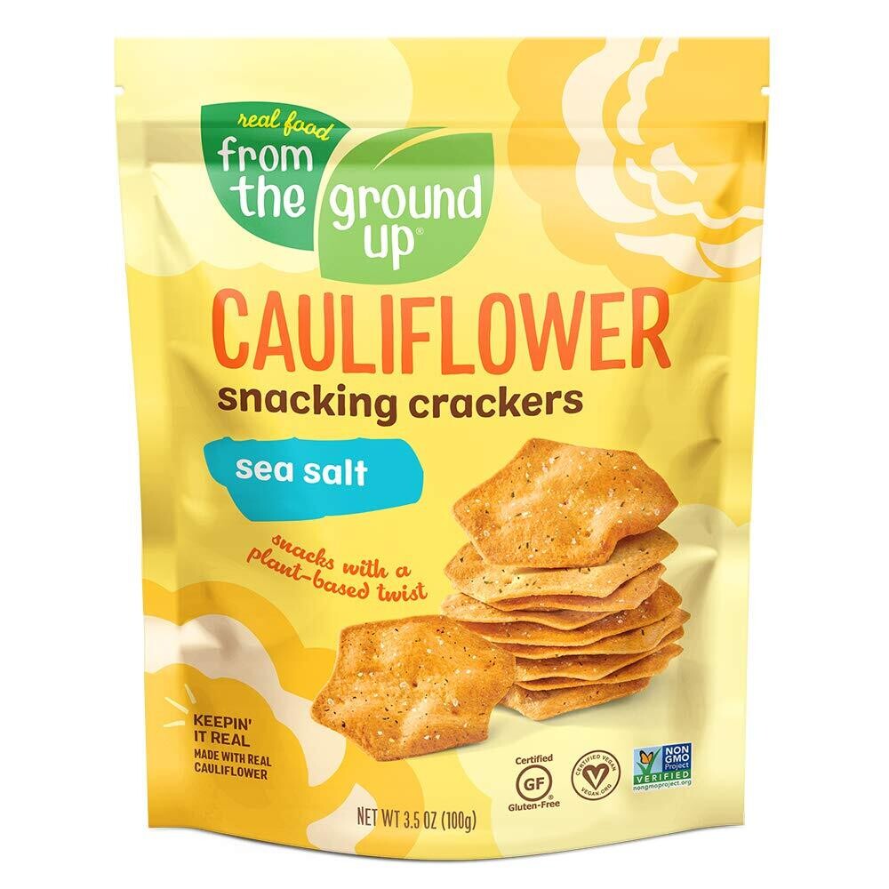 From the Ground Up Cauliflower Sea Salt Crackers