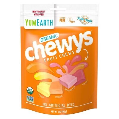Yum Earth Organic Chews Allergy Friendly | Vegan