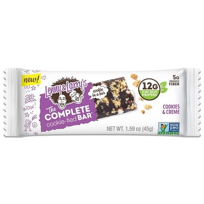 Lenny & Larry The Complete Cookie-fied Bar 12g Pro Cookies & Cream