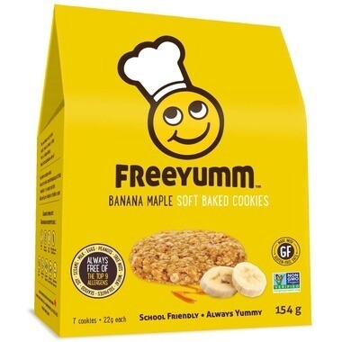 Free Yumm Banana Maple Soft Baked Cookies Allergy Friendly