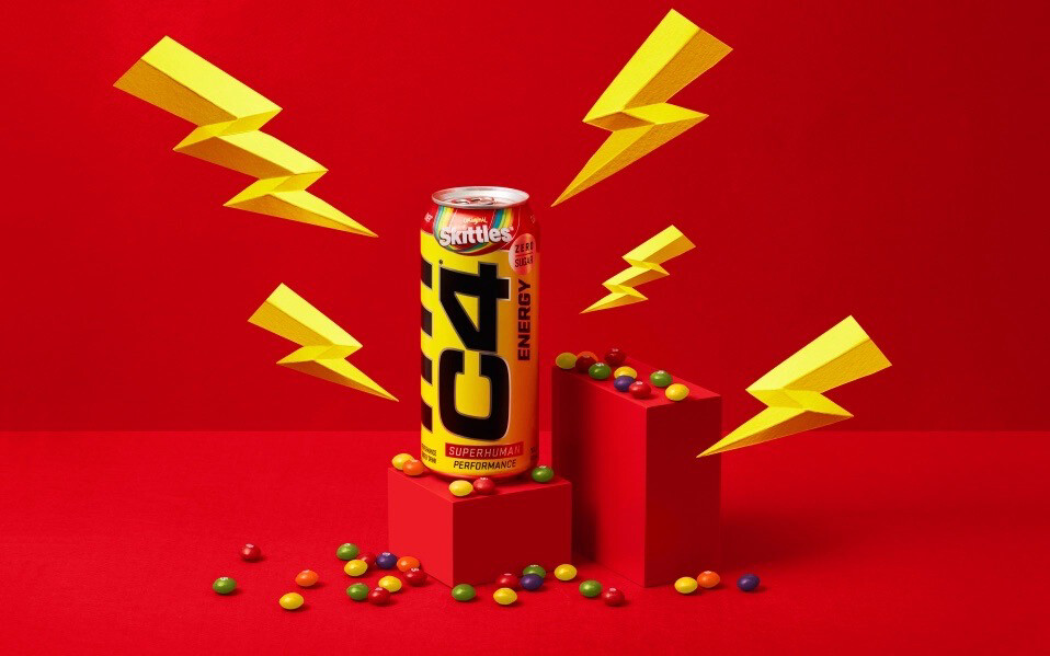 C4 Energy Skittles Zero Sugar