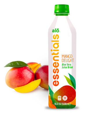 Alo Essentials Mango Delight ALoe Vera Juice Drink