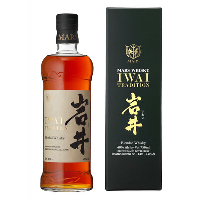 Mars Whisky IWAI Tradition Blended Japenese Whisky