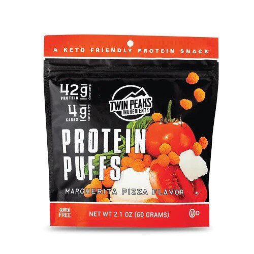 Twin Peaks Protein Puffs Margherita Pizza 