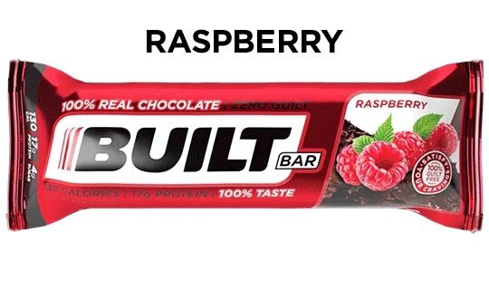 Built Bar Puff Protein Raspberry Bar 17g  Pro 